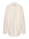 Msgm Shirt In Neutral