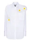 MSGM MSGM SHIRT WITH DAISIES