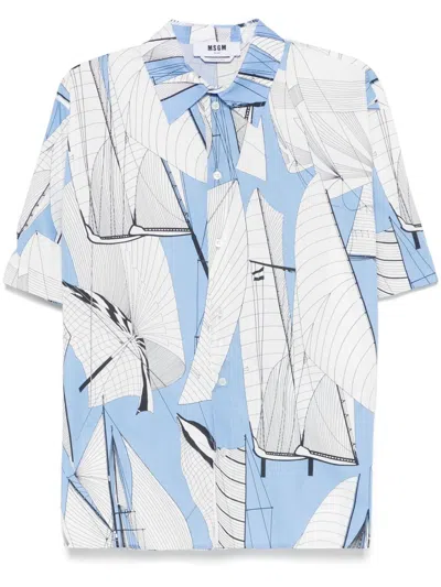 Msgm Shirt With Print
