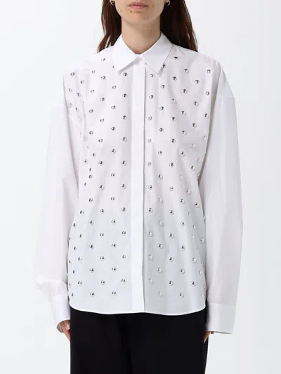 Msgm シャツ レディース カラー ホワイト In White