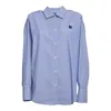 Msgm Shirts In Blue