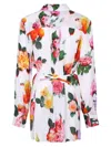 Msgm Viscose Shirt In White