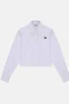Msgm Shirts White In White