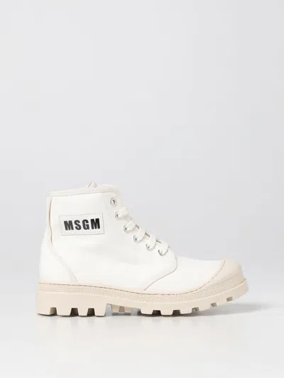 Msgm Shoes  Kids Kids In Yellow Cream
