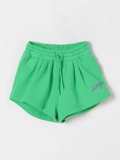 Msgm Short  Kids Kids Color Green