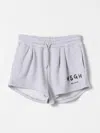 Msgm Shorts  Kids Kinder Farbe Grau