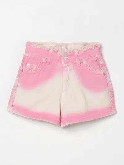 Msgm Short  Kids Kids Color Pink