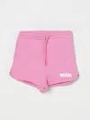 Msgm Short  Kids Kids Color Pink