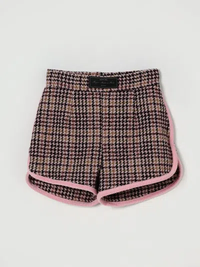 Msgm Short  Kids Kids Color Pink In Brown