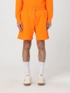 Msgm Short  Men Color Orange