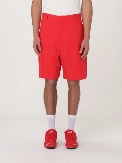 Msgm Short  Men Color Red