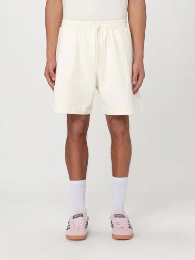 Msgm Short  Men Color Yellow Cream