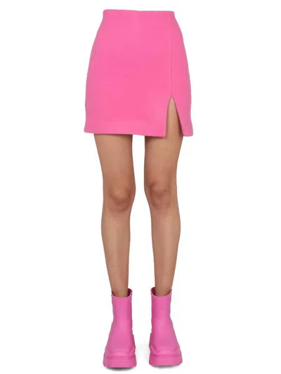 MSGM MSGM SHORT SKIRT WITH SLIT