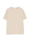 Msgm Short Sleeve Crew Neck T-shirt In White