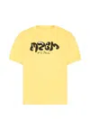 Msgm Short-sleeve Logo-detail T-shirt In Gray