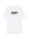 Msgm Short-sleeve Logo-print T-shirt In White