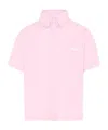 Msgm Short Sleeve Shirt In Pink