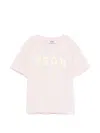 Msgm Short-sleeve T-shirt In Pink