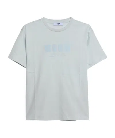 Msgm Short Sleeve T-shirt In White