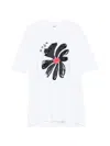Msgm Short-sleeve T-shirt In White