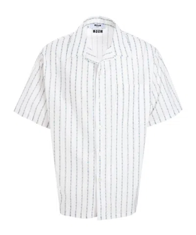 MSGM MSGM SHORT-SLEEVED STRIPED SHIRT