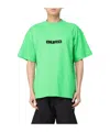 Msgm Short-sleeved T-shirt In Green