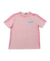 Msgm Short-sleeved T-shirt In Pink