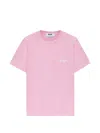 Msgm Short-sleeved T-shirt In Pink