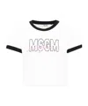 Shop Msgm Short-sleeved T-shirt In White