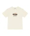Msgm Short-sleeved T-shirt In White