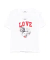 Msgm Graphic-print T-shirt In White
