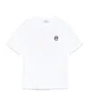 Msgm Short-sleeved T-shirt In White