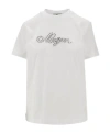 Msgm Short-sleeved T-shirt In White