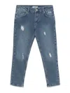 Msgm Slim-leg Jeans In Blue