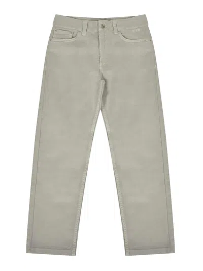 Msgm Kids' Pants In Gray