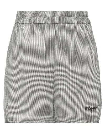 Msgm Shorts & Bermuda Shorts In Black