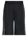 Msgm Shorts & Bermuda Shorts In Dark Blue