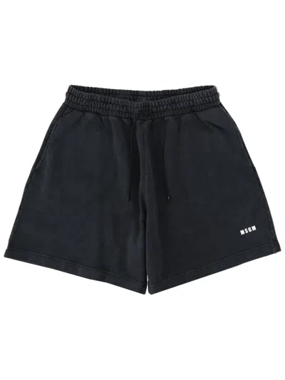 MSGM MSGM SHORTS CON LOGO