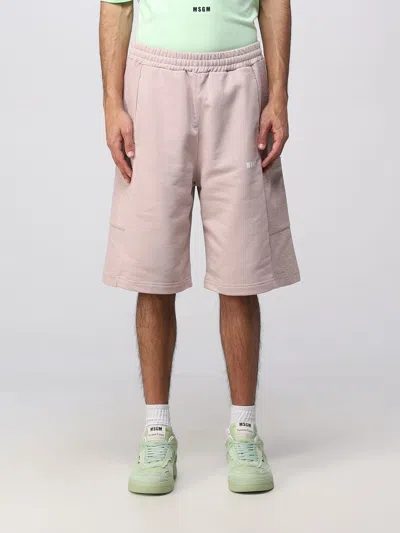 Msgm Short  Men In Beige