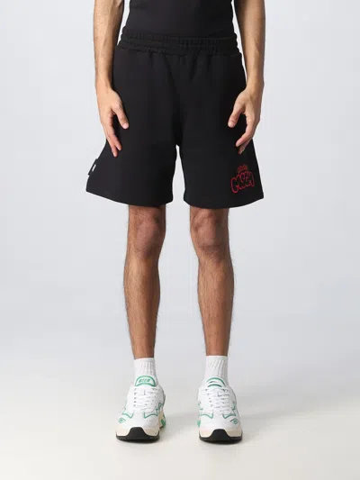 Msgm Shorts In Black
