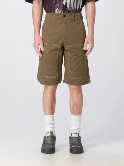 Msgm Short  Men Color Green