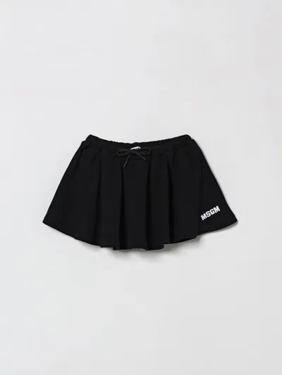 Msgm Shorts Kids  Kids In Black