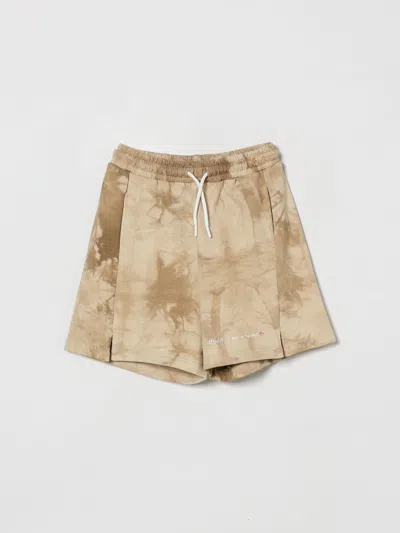 Msgm Shorts  Kids Kids Color Beige In Brown