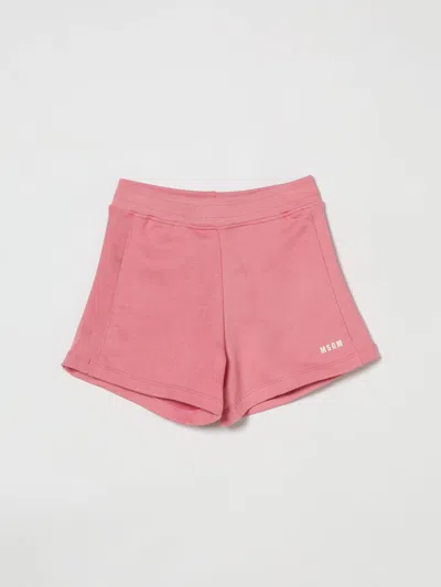 Msgm Shorts Kids  Kids In Pink