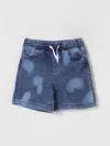 Msgm Denim Shorts In Denim