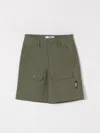 Msgm Shorts  Kids Kids Color Green In Green