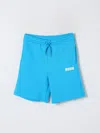 Msgm Shorts  Kids Kids Color Turquoise In Türkis