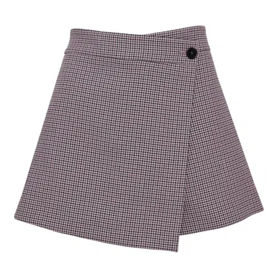 MSGM SHORTS WITH SIDE FOLD DETAIL