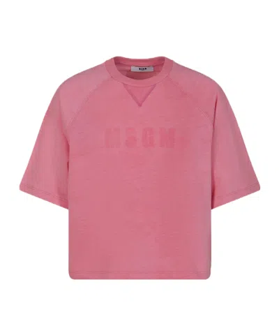 MSGM SHORT-SLEEVED T-SHIRT