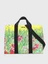 Msgm Multicolor Horizontal Tote Bag